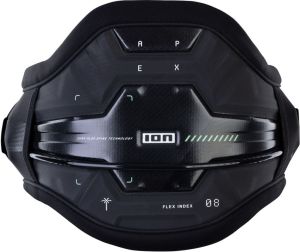 Trapez Do Kitesurfingu ION APEX Kite Waist Harness 2025 -Black