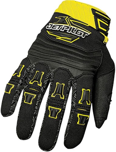 JP9300-rękawiczki na skuter-Jet Pilot race gloves YELLOW-2016.jpg