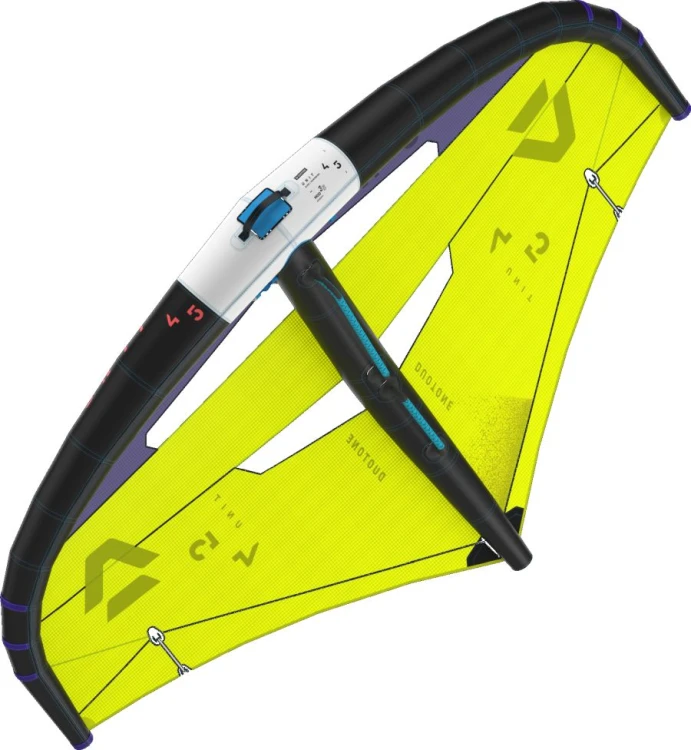 Skrzydło-do-wingfoil-duotone-Unit-on-air-2025-Lime-Heron-C05.jpg