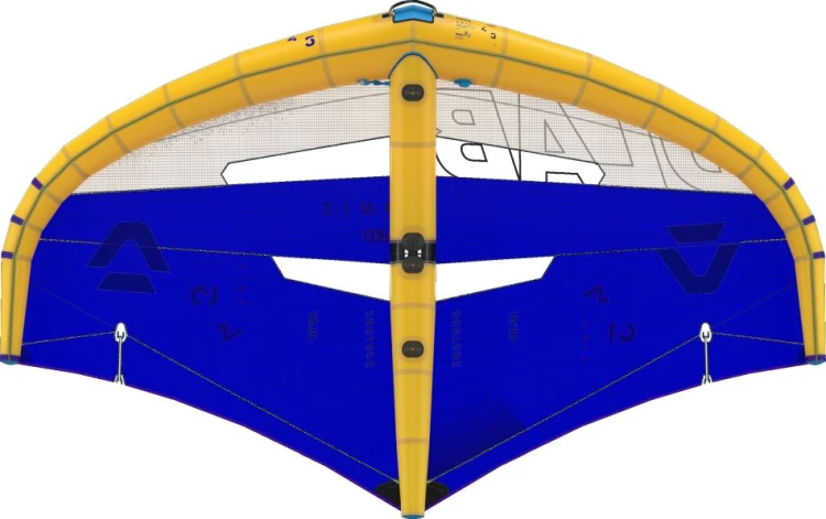 Skrzydło-Duotone-wingfoil-Unit-D.Lab-back-view-without-boom-2025-royal-blue.dark-gray.jpg