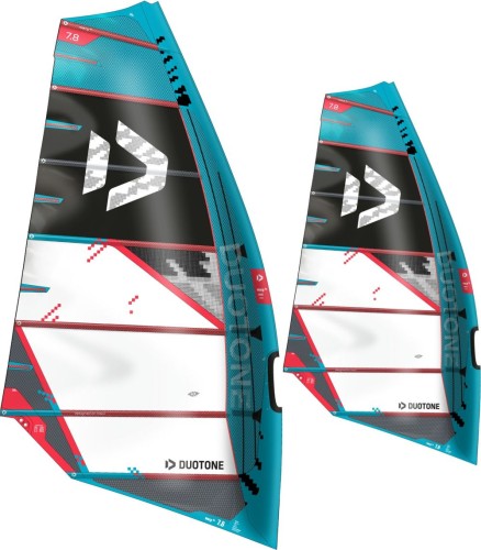 14250-1214_żagiel-Duotone-PWA-Slalom-Race-Sail-Warp-Fin-2025-Gray-Turquoise.jpg